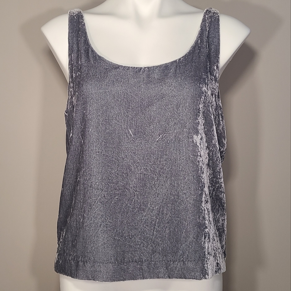 J. Crew Velvet Tank Top